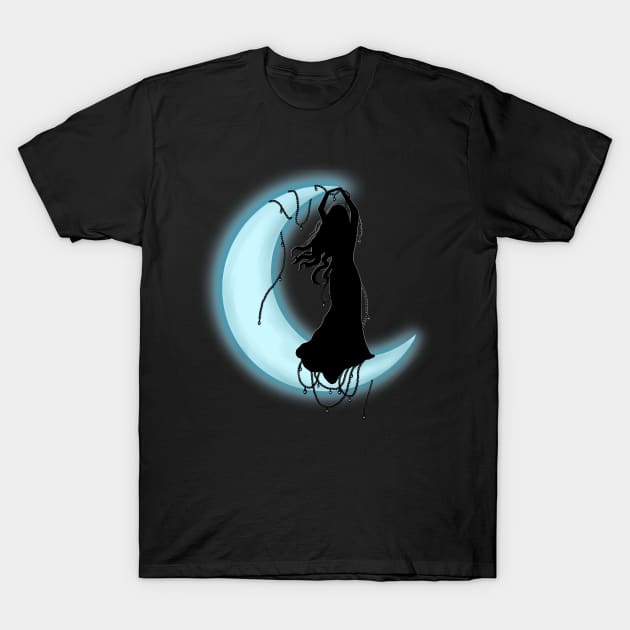 Moon Goddess T-Shirt by VixxxenDigitalDesign